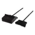 Carlisle 36141503 11.8W X 36H Duo-pan Upright Dust And Broom Black New. Fixed Price $36.58.