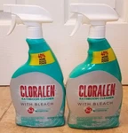 (2) Cloralen Bathroom Cleaner With Bleach Spray Fresh Scent 22 Fl Oz New. Fixed Price $26.99.