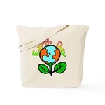 Cafepress Earth Day Natural Canvas Tote Bag, Cloth Shopping (122788253). Fixed Price $12.99.