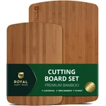 Royal Craft Wooden Cutting Boards For Kitchen Meal Prep & Serving - Bamboo. Fixed Price $30.64.