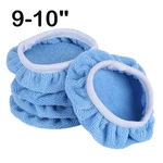 9X Car Polisher Pads Microfiber Polishing Bonnet Waxing Buffing Cover 9-10 ". Fixed Price $13.99.