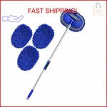 Wontolf 62'' Car Wash Brush Kit With Long Handle, Chenille Microfiber. Fixed Price $25.46.