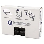 Inteplast S243306K High-density Can Liner, X Count (pack Of 1), Black. Fixed Price $67.99.