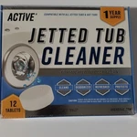 Active Jetted Tub Cleaner Tablets 12 Pack Year Supply Cleans Deodorizes. Fixed Price $16.99.