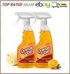 Natural Orange Oil Wood Cleaner Polish Spray 2-PACK, 32OZ Total. Fixed Price $26.58.