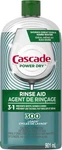 Cascade Power Rinse Aid 30.5 Ounce Unbeatable Drying Spotless Dishes. Fixed Price $18.03.