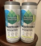 2X Seventh Generation Power+ Dishwasher Detergent Booster Powder Citrus , 27 Oz. Fixed Price $19.95.