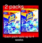 2PKS Soft Scrub 4-IN-1 Technology Toilet Care Sapphire Waters:clean/fight/fresh. Fixed Price $8.99.