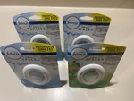 4 Ea. Febreze Small Spaces Air Fresheners (linen & Sky) (original) .25OZ - Nib.!. Fixed Price $9.99.