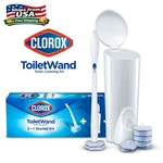 ( 2 Pack ) Clorox Toiletwand Disposable Bowl Brush Cleaner System. Fixed Price $21.26.