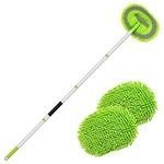 Ordenado 62" Car Wash Brush Kit Mitt Mop Sponge With Long Handle A-green. Fixed Price $32.38.