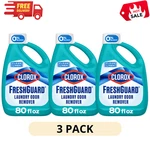 3 Pack Clorox Laundry Sanitizer Color Safe Clean Linen 80OZ Bleach Free Formula. Fixed Price $32.99.
