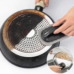 1PC Magic Emery Sponge Cleaner Brush Handle Kitchen Rust Cleaning Tool - New. Fixed Price $9.94.