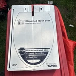 Kohler K-4650-0 Lustra Elongated Toilet Seat Brand New. Fixed Price $39.99.