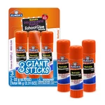 Elmer's Washable Disappearing Purple School Glue Sticks, 3 Count, 22G. Fixed Price $6.95.