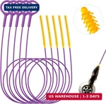 Drainsoon 35-INCH Metal Snake Hair Clog Remover, Reusable Sink. Fixed Price $16.86.