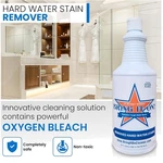 Hard Water Stain Remover 32OZ - Shower, Tile, Glass Cleaner. Fixed Price $35.99.