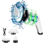 3 Heads Electric Spin Scrubber Cordless Bathtub Power Cleaning Brush. Fixed Price $15.70.