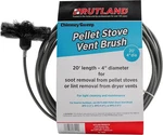 Rutland 4-INCH Pellet Stove/dryer Vent Brush With 20-FEET Handle Black. Fixed Price $37.65.