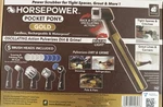 Horsepower Pocket Pony Gold As-seen-on-tv Cordless Waterproof Scrubber. Fixed Price $22.00.