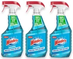 Windex Glass And Window Cleaner Spray Bottle, Original Blue, 23 Fl Oz (3 Pack). Fixed Price $8.77.