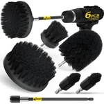Holikme Drill Brush Power Scrubber Cleaning Extended 6PACK, Black. Fixed Price $16.16.