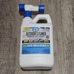 Outdoor Cleaner Spray Concentrate For Algae Mold Mildew 64 Oz Miracle Brands. Fixed Price $15.00.