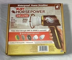 Ruby Horsepower Waterproof Scrubber Cordless & Rechargeable 350 Rpm. Fixed Price $20.95.