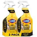 Clorox Urine Remover 24OZ Carpet Stain Odor Cleaner Spray Pack. Fixed Price $23.99.
