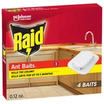 Raid Killer Baits, For Household Use, Kills The Colony, Ants 3 Mon. Fixed Price $8.99.