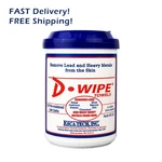 D-lead D-wipe Towels, Removes Lead, 40 / 150 325 Count. Fixed Price $16.98.