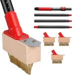 Moss Remove Brush With Long HANDLE(53IN), Deck Crevice Cleaning Tool, Weed. Fixed Price $28.24.