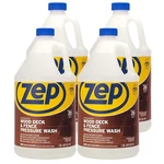 Zep Wood Deck And Fence Pressure Wash Cleaner Concentrate - 1 Gallon (case Of 4). Fixed Price $49.99.