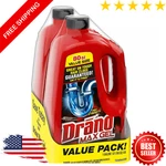 Drano Max Gel Drain Clog Remover, 160 Ounces, 2 Count. Fixed Price $23.99.