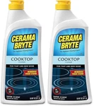 Cerama Bryte Cooktop Cleaner 2 Pack Non Abrasive Heavy Duty 18 Oz Each. Fixed Price $29.99.
