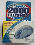 2000 Flushes 208017 Blue Plus Bleach Automatic Toilet Bowl Cleaner - 3.5OZ. Fixed Price $27.99.