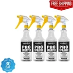 Harris Chemical Resistant Pro Spray Bottle With Adjustable Tip, 32 Oz, 4 Pack. Fixed Price $19.62.