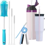 Xangnier 5 Pcs Water Bottle Cleaner Brush Set For Owala 24OZ/32OZ/40OZ Cup,multi. Fixed Price $13.44.