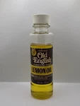 Old English Lemon Oil Furniture Polish Oz Glass Bottle Vintage 80% Full. Fixed Price $9.00.