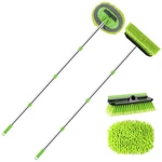 Pack Car Wash Brush With Long Handle, 62" Microfiber Mop W.... Fixed Price $35.76.