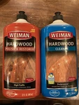 Weiman Hardwood Floor Cleaner And Polish Restorer Combo, 2-PACK, High-traffic. Fixed Price $10.00.