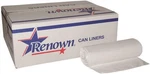 REN21512-CA Trash Can Liners, 24" X 32", Gal, 0.45 Mil, White (roll Of 50). Fixed Price $95.20.
