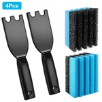 4PCS Indoor Grill Cleaner Sponge Scraper Set George Foreman Griddles 12207. Fixed Price $11.99.
