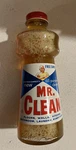 Vintage 1960 Mr. Procter & Gamble Nos Full Cleaner Glass Bottle. Fixed Price $39.99.