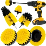 8 Pcs Drill Brush Attachment Set, Power Cleaning Scrub Kit With Extend Lon. Fixed Price $21.88.