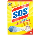 Sos Steel Wool Scouring Soap Pad 18 -pack. Fixed Price $9.55.