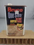 New Bruce Hardwood Floors Wax One Step No Buff Acrylic Finish Rusty Can. Fixed Price $59.99.