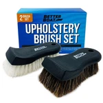 Upholstery Set, Carpet And Cleaning Brushes, Horsehair Multicolor. Fixed Price $35.99.