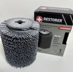 New! Nylon Abrasive Wheel For The Restorer Grit Wood, Metal, Brick WRBW80. Fixed Price $45.00.