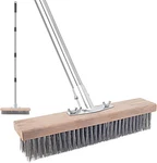 Stainless Steel Wire Scrub Brush With Long Handle For Deck,. Fixed Price $37.35.